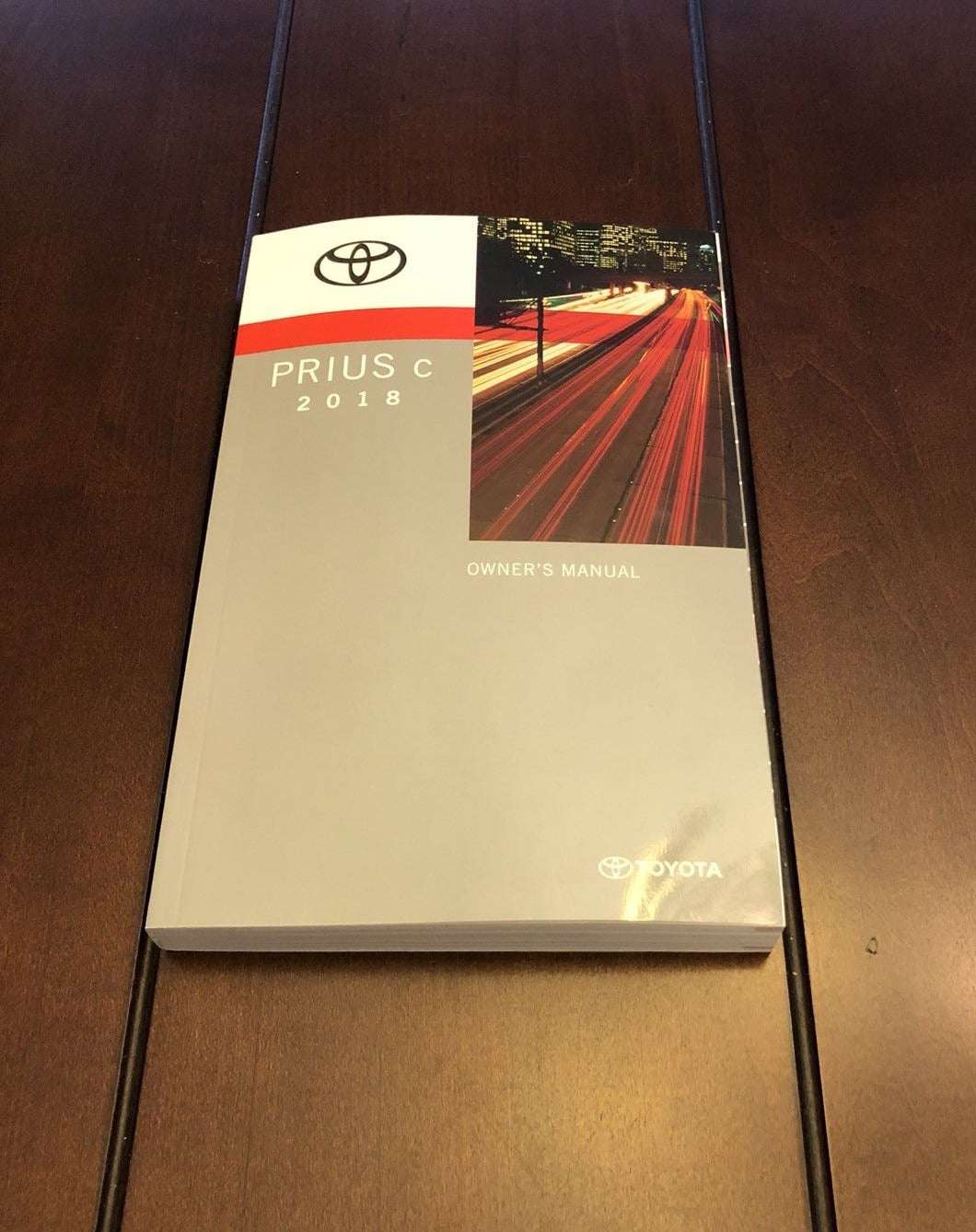 2018 Toyota Prius C Owner's Manual 2018 Toyota Prius C Owner's Manual