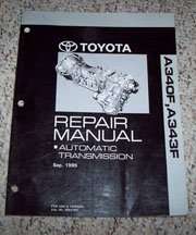 1996 Toyota 4Runner A340F & A343F Automatic Transmission Service Repair Manual