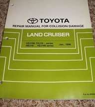 2001 Toyota Land Cruiser Collision Repair Manual