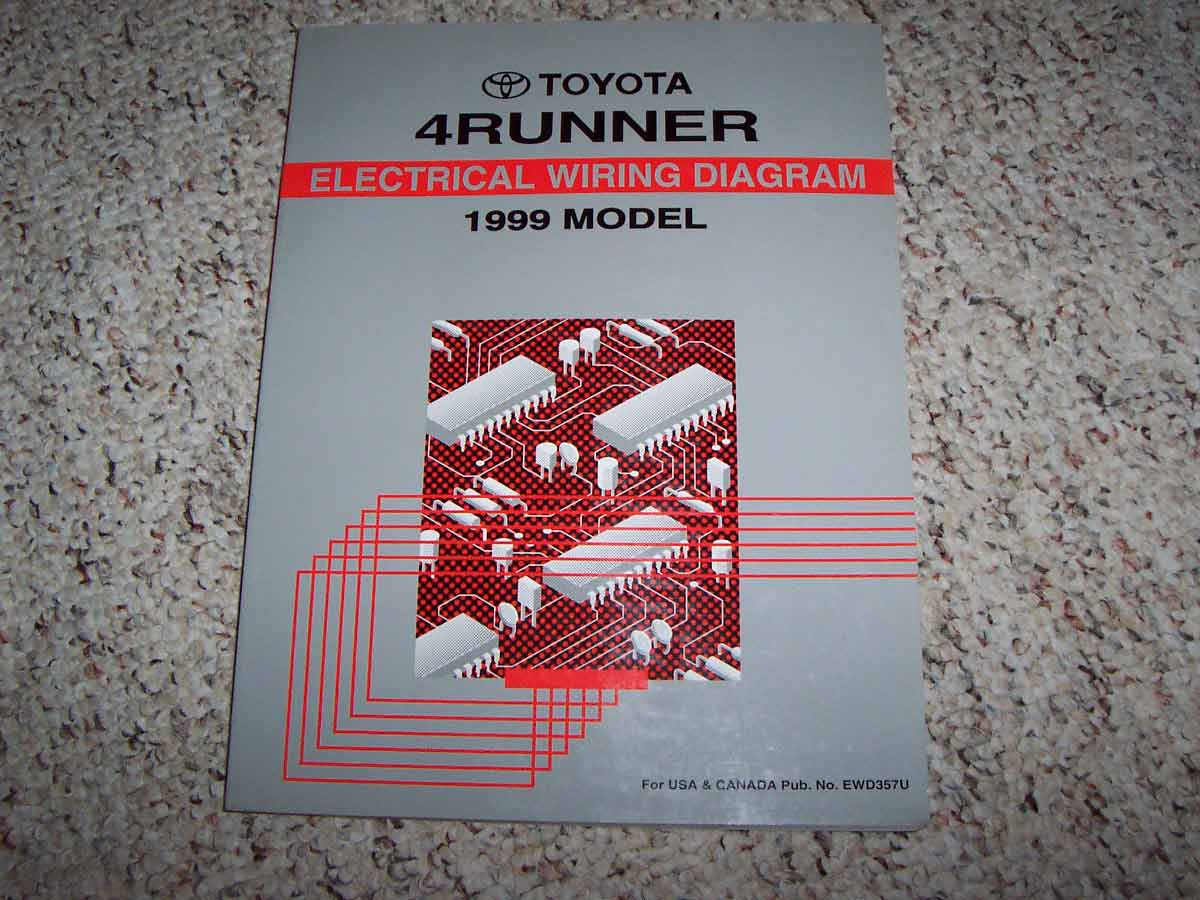 1998 Toyota 4Runner Electrical Wiring Diagram Manual