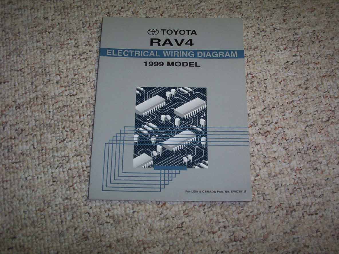 1999 Toyota Rav4 Electrical Wiring Diagram Manual
