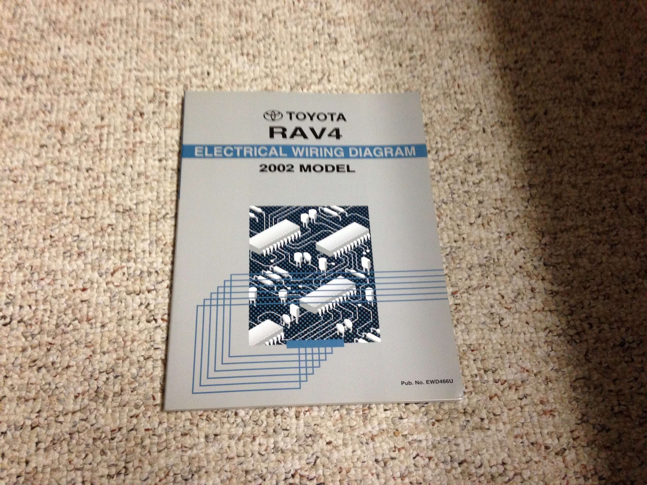 2002 Toyota Rav4 Electrical Wiring Diagram Manual