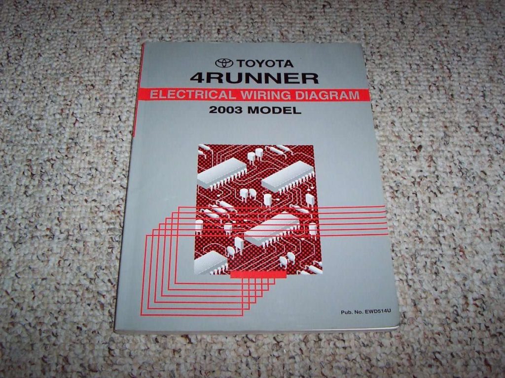 2003 Toyota 4Runner Electrical Wiring Diagram Manual