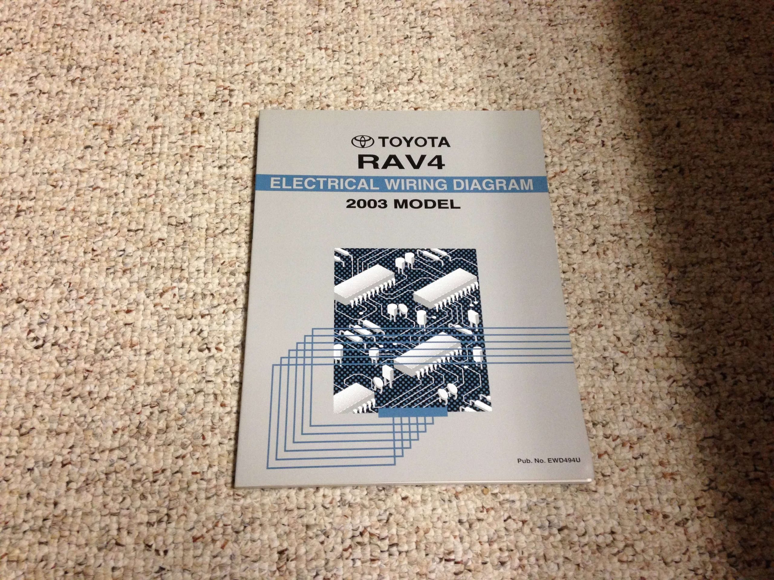 2003 Toyota Rav4 Electrical Wiring Diagram Manual