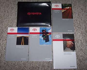 2012 Toyota Camry Owner's Manual Set 2012 Toyota Camry Owner's Manual Set