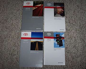 2012 Toyota Rav4 Owner's Operator Manual User Guide Set 2012 Toyota Rav4 Owner's Operator Manual User Guide Set