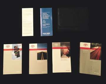 2012 Toyota Venza Owner's Manual Set 2012 Toyota Venza Owner's Manual Set