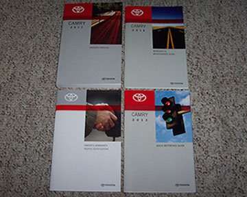 2013 Toyota Camry Owner's Manual Set 2013 Toyota Camry Owner's Manual Set