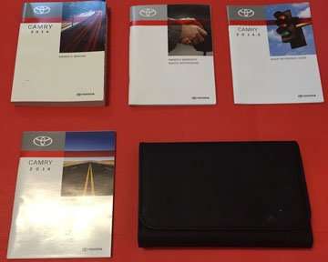2014 Toyota Camry Owner Operator User Guide Manual Set 2014 Toyota Camry Owner Operator User Guide Manual Set