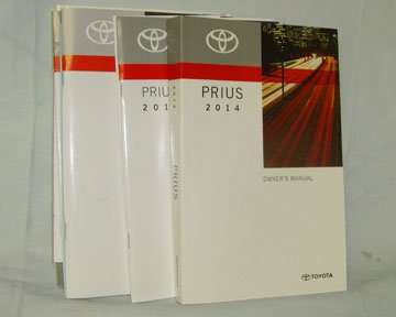 2014 Toyota Prius Owner's Manual Set 2014 Toyota Prius Owner's Manual Set