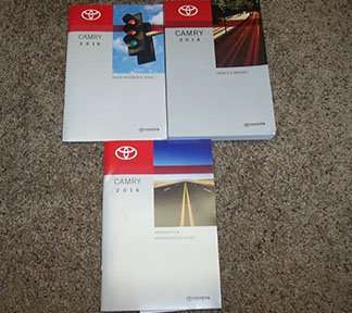 2016 Toyota Camry Owner Operator User Guide Manual Set 2016 Toyota Camry Owner Operator User Guide Manual Set