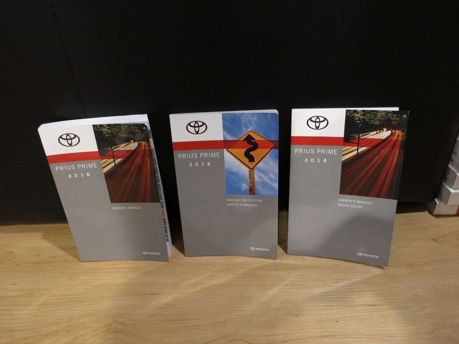 2018 Toyota Prius Prime Owner's Manual Set 2018 Toyota Prius Prime Owner's Manual Set