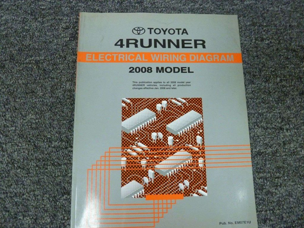 2008 Toyota 4Runner Electrical Wiring Diagram Manual