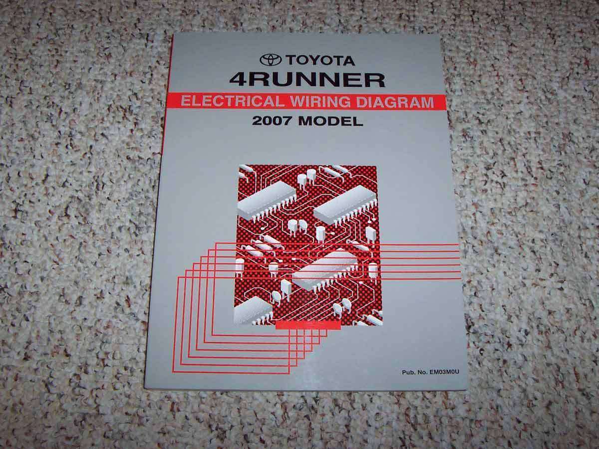 2007 Toyota 4Runner Electrical Wiring Diagram Manual